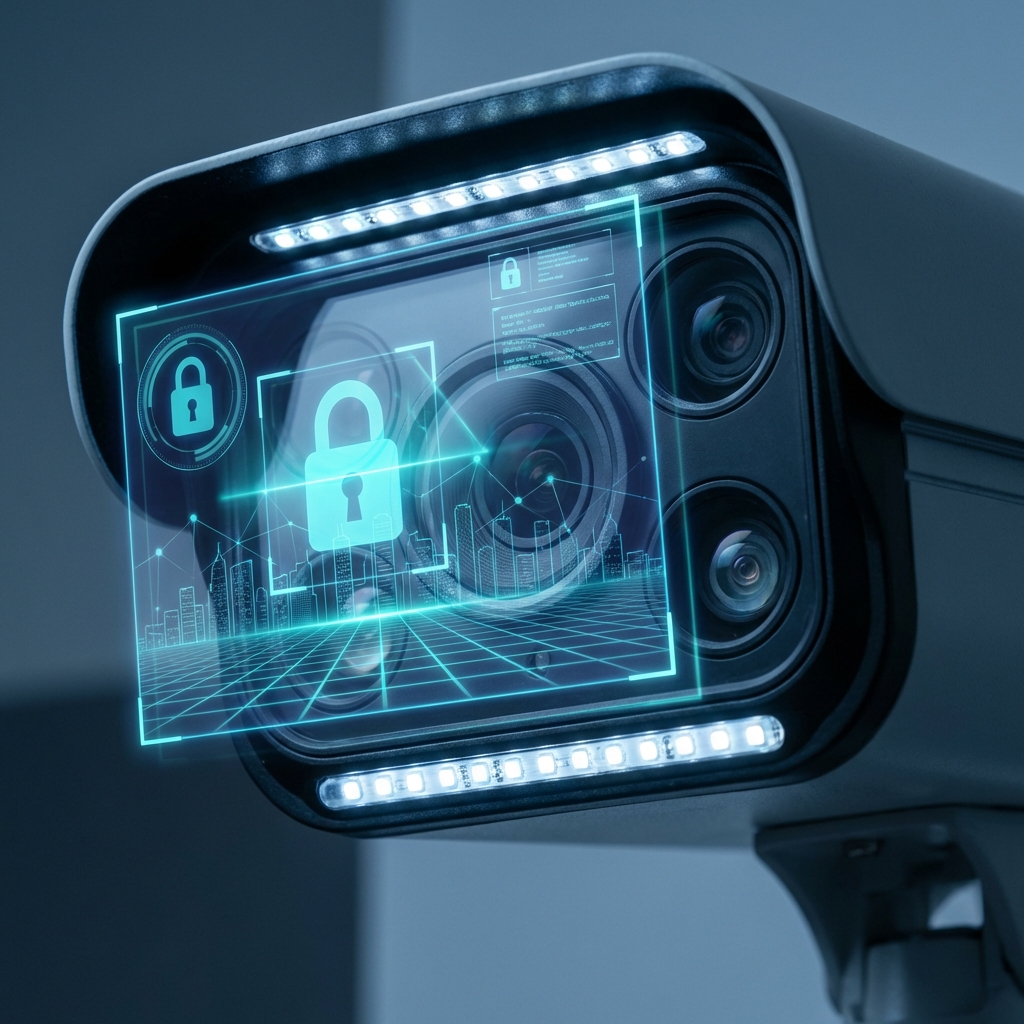 High Tech Surveillance Camera